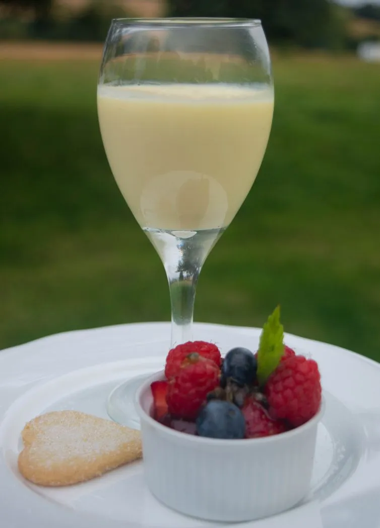 Lemon Posset - Wedding Catering Market Harborough